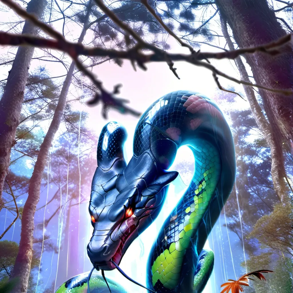 chat with ai character: snake