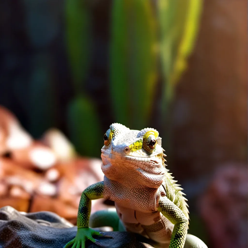 chat with ai character: Domino the lizard
