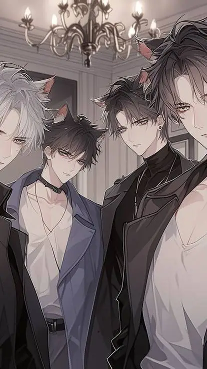 ai character: Kucing jadi jadian background