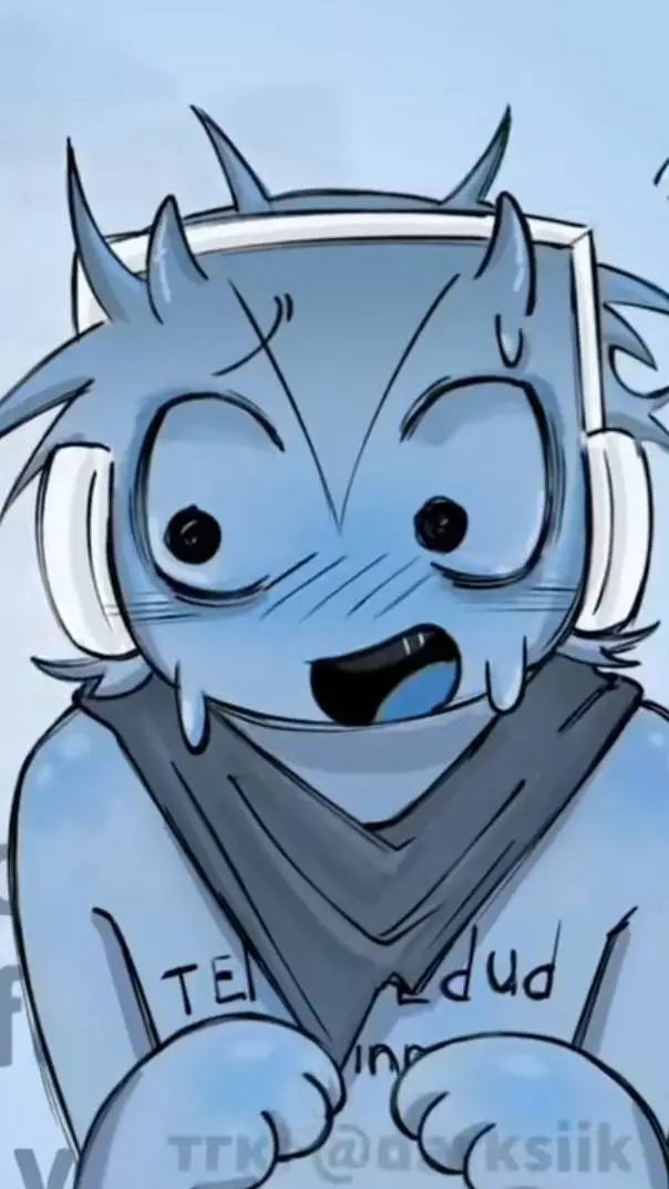 ai character: bluudud  background