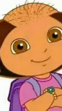 ai character: BOLD DORA background