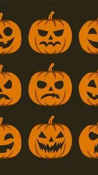 ai character: pumpkins boy!! background
