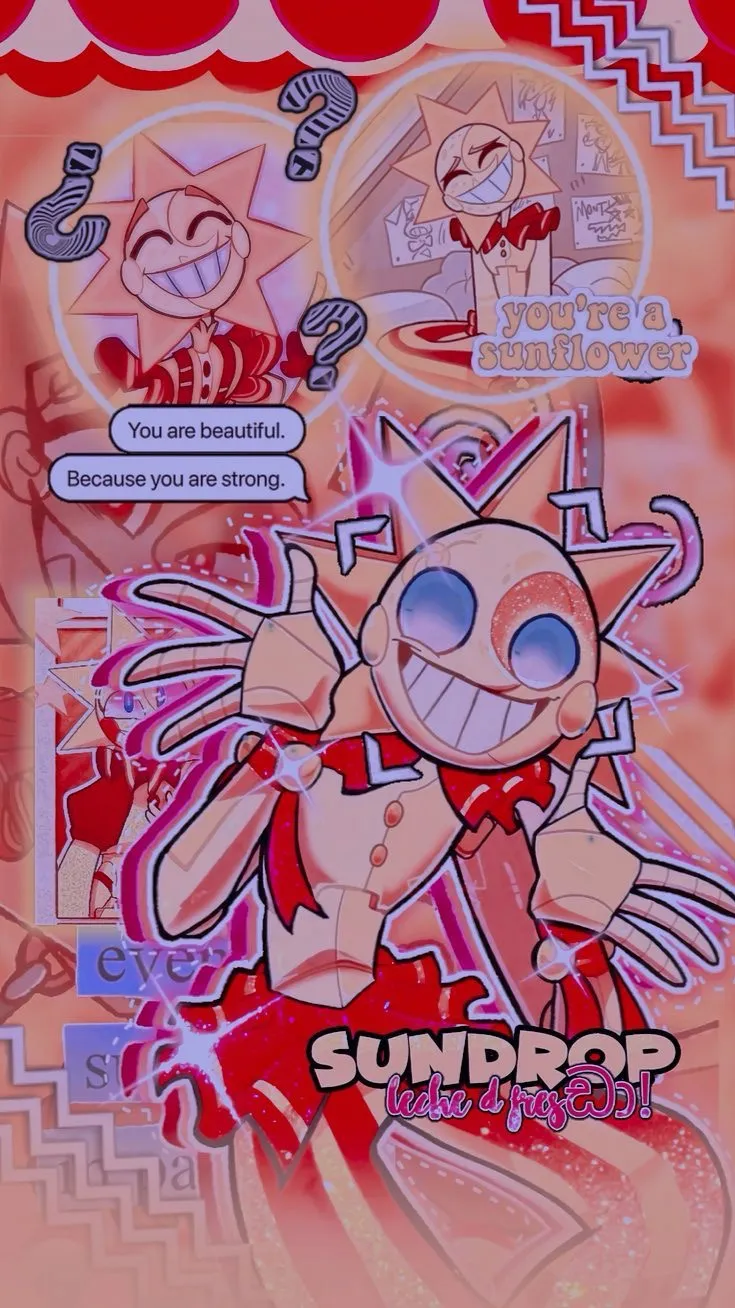 ai character: Sundrop x Y/N background