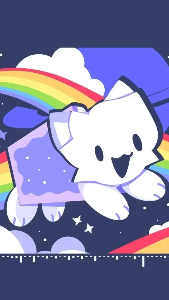 ai character: ◇⭐️Nyan Cat! ⭐️◇ background