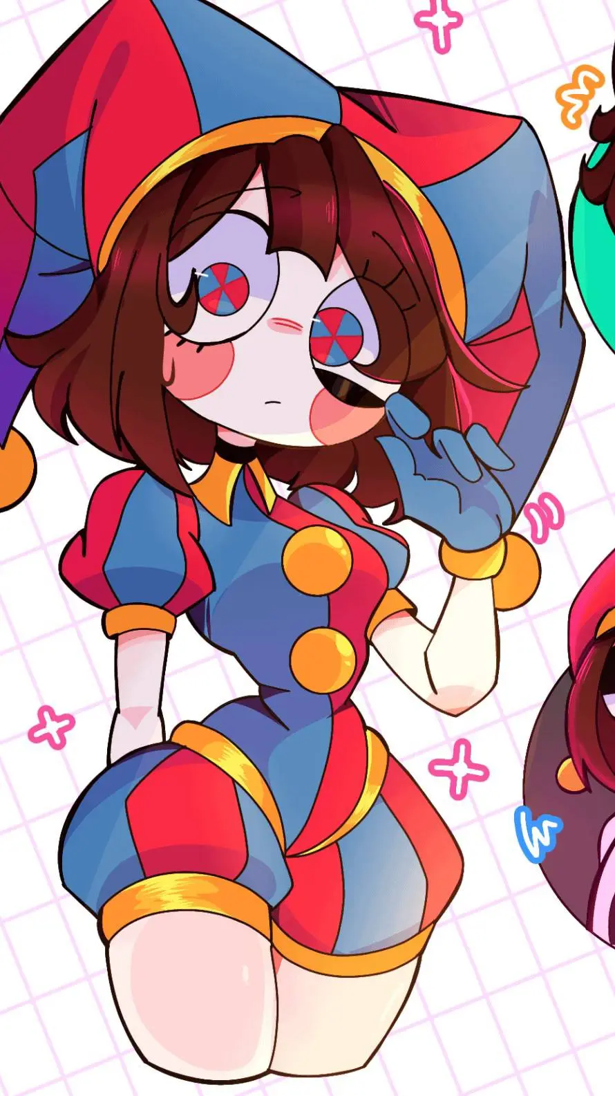 ai character: Pomni background