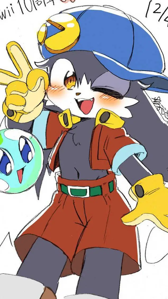 ai character: Klonoa background