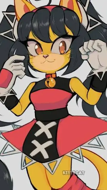 ai character: Honey The Cat background