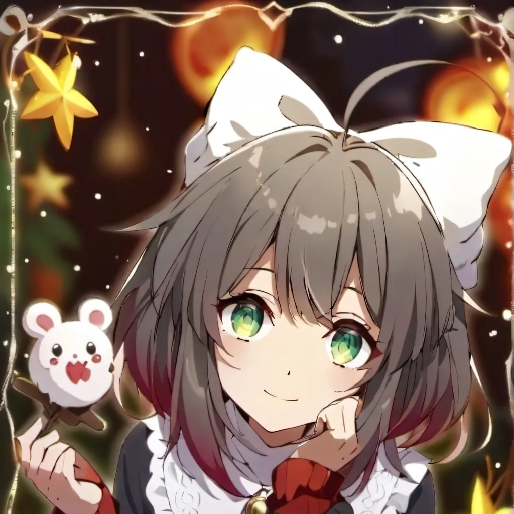 chat with ai character: dog center