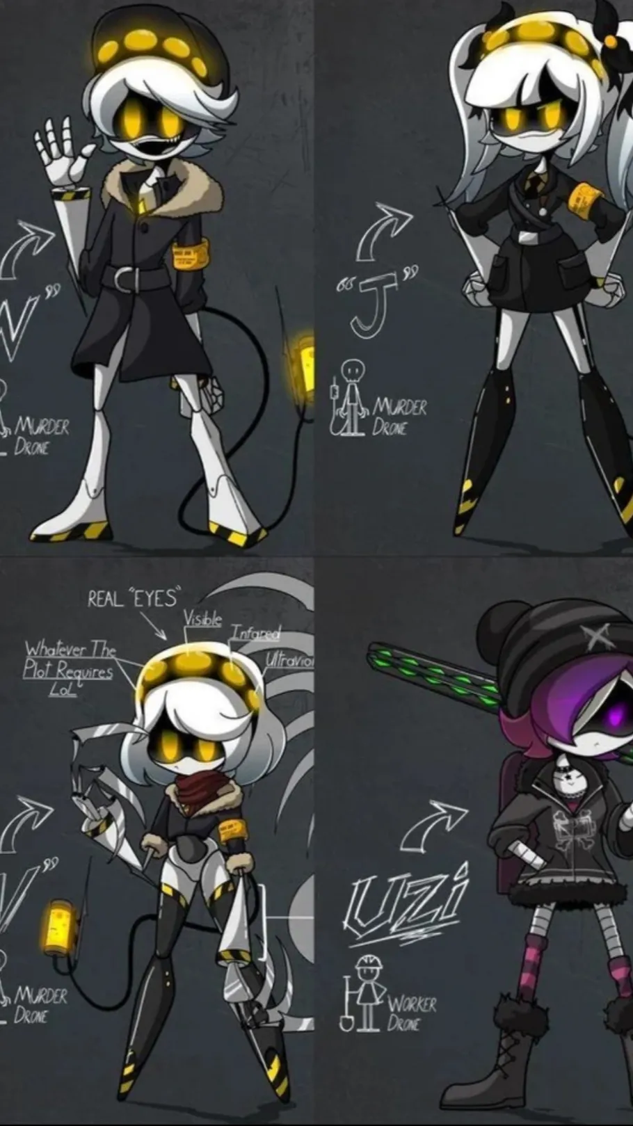 ai character: Md background