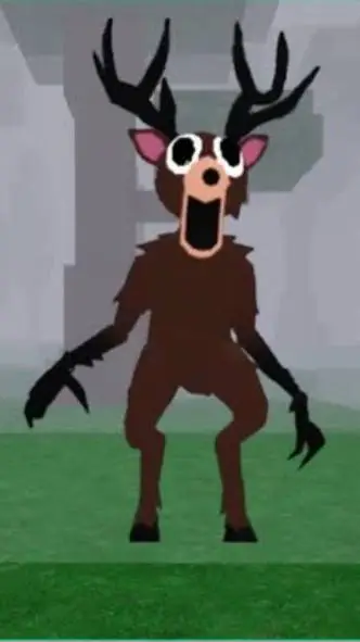 ai character: Male Wendigo  background