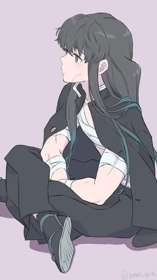 ai character: tokito  background