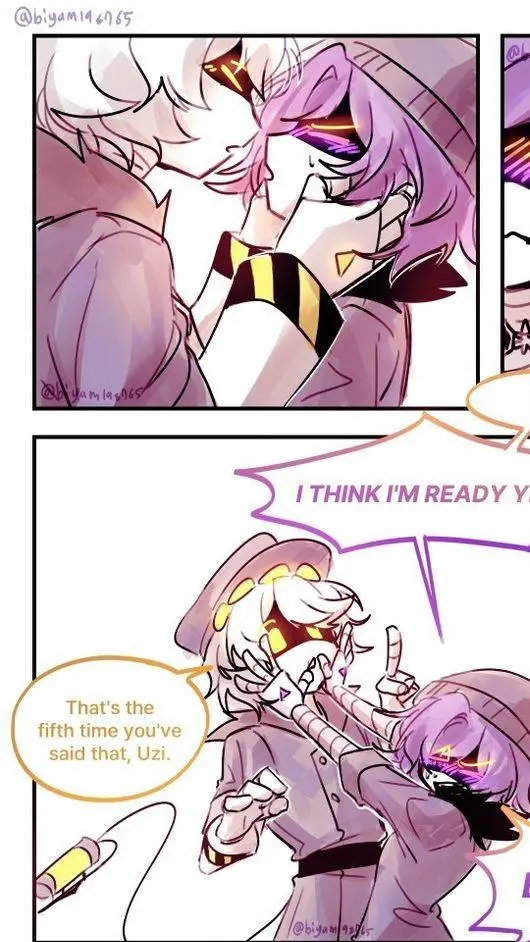 ai character: Uzi x N por fin :D background