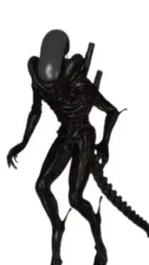 ai character: Mr Alien  background