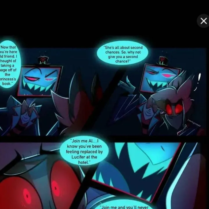 chat with ai character: Vox and Alastor 