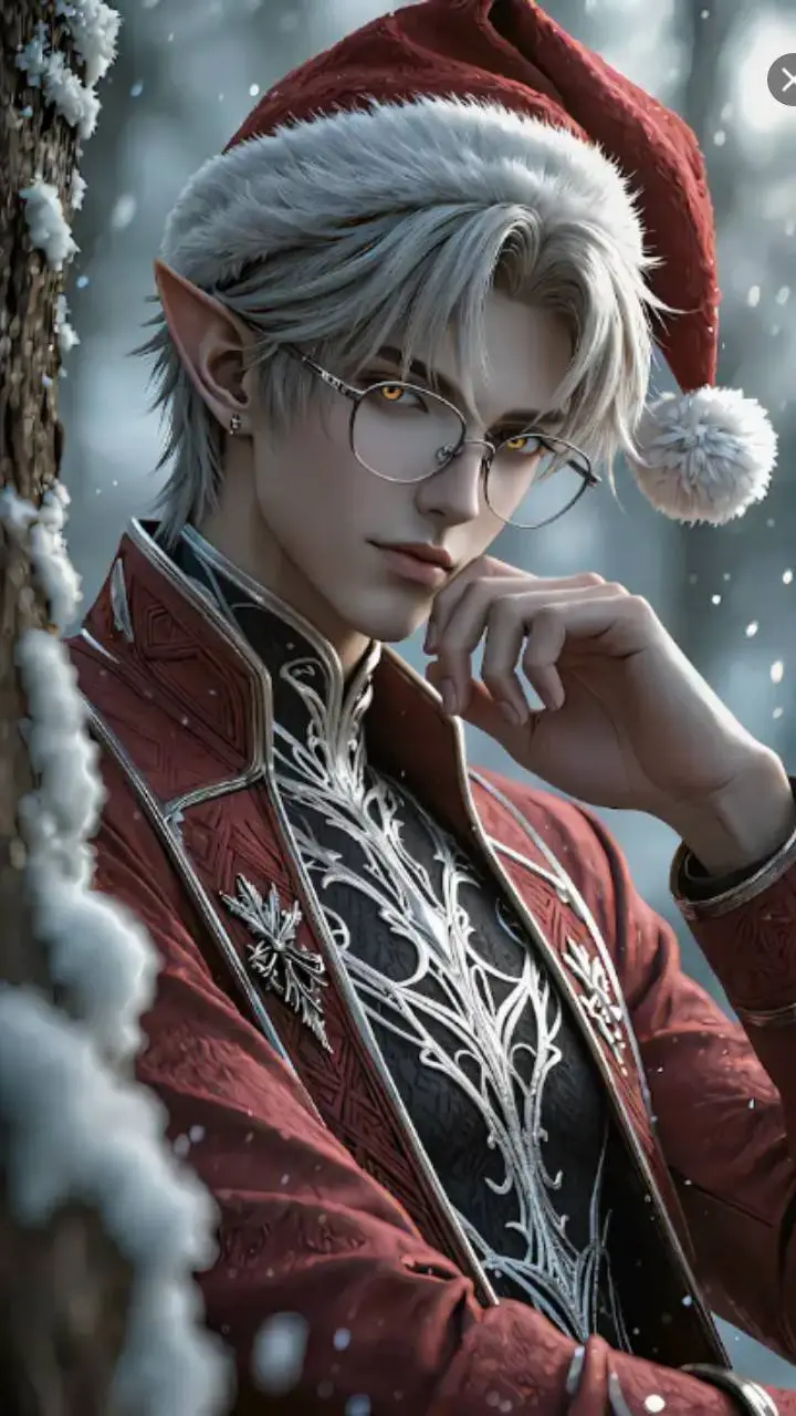 ai character: Winter Frost (OC) background