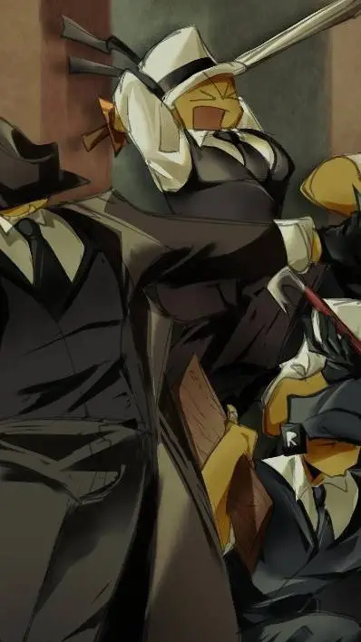 ai character: mafioso Christmas. background