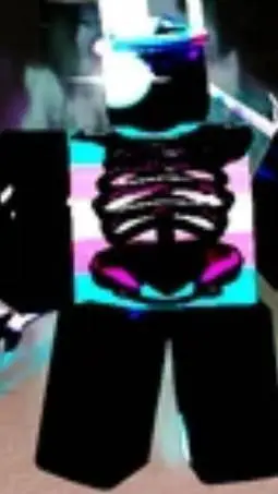 ai character: 1x comes out to u background