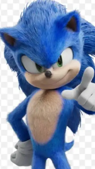ai character: Sonic saves you! background