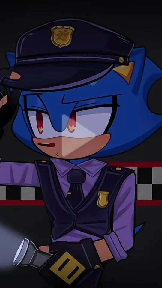 ai character: Fnaf x sonic background
