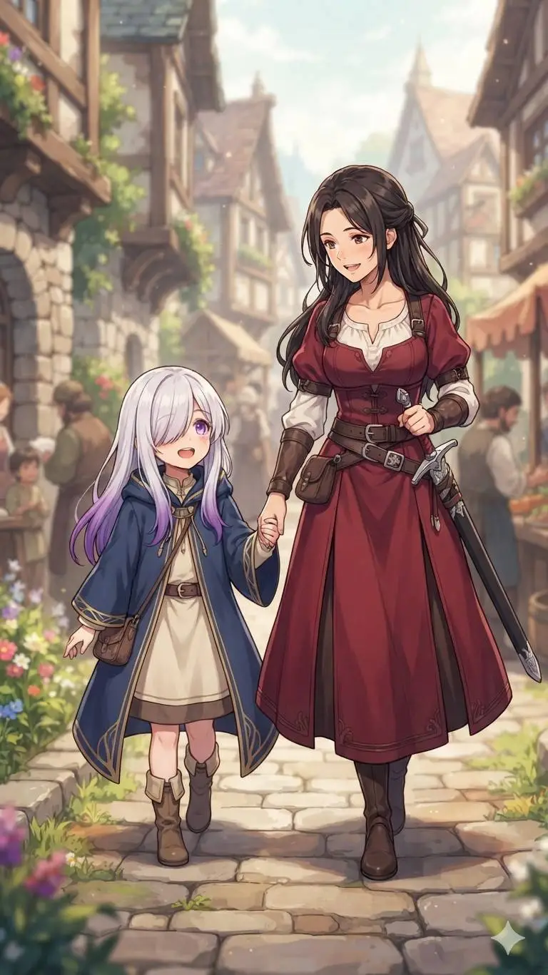 ai character: Rozala and Elysand background