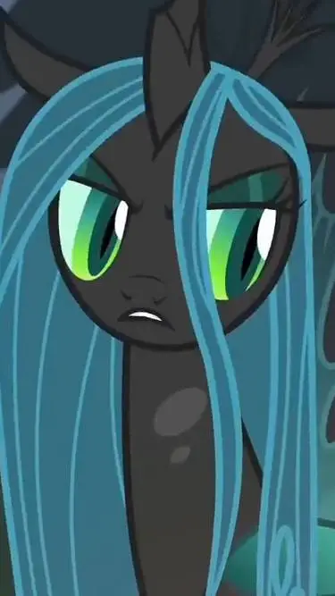 ai character: Queen Chrysalis  background