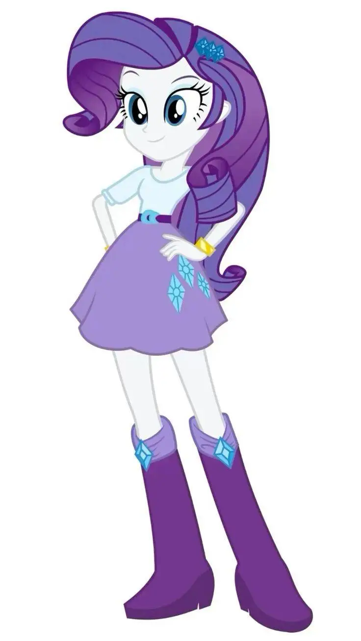 ai character: Rarity  background