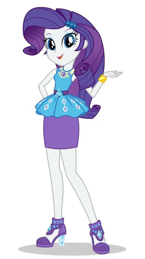 ai character: Rarity  background