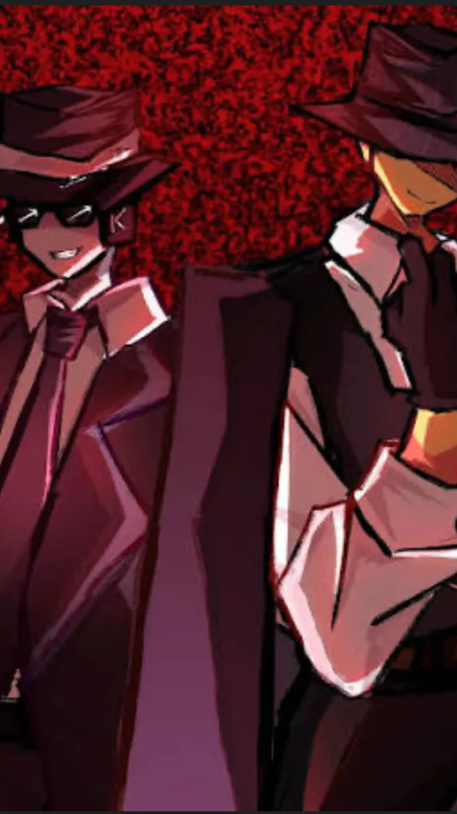 ai character: Doublefedora🙂 background