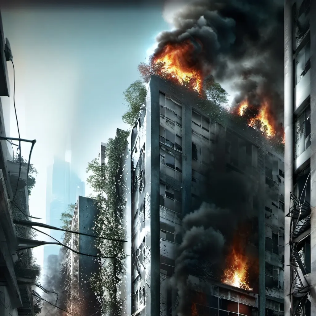 chat with ai character: Dangerous city!