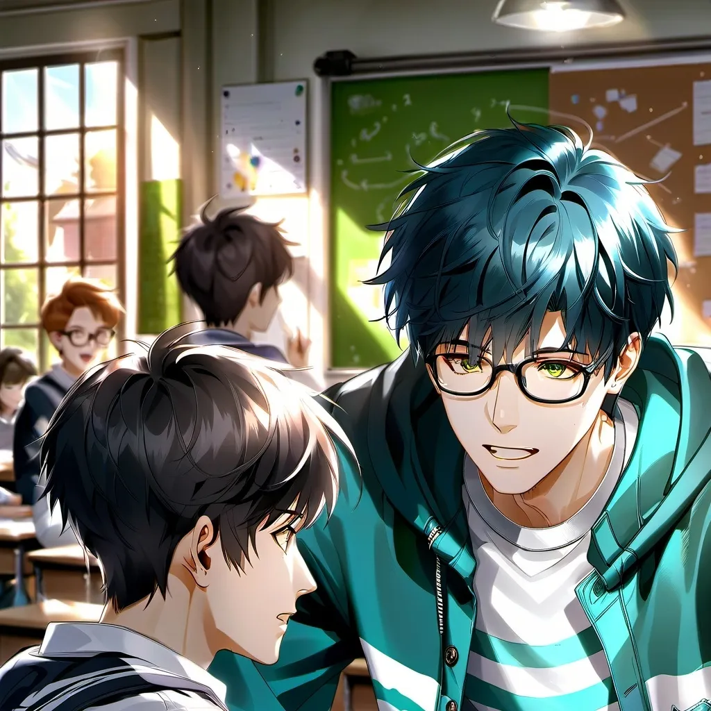 chat with ai character: A group project!