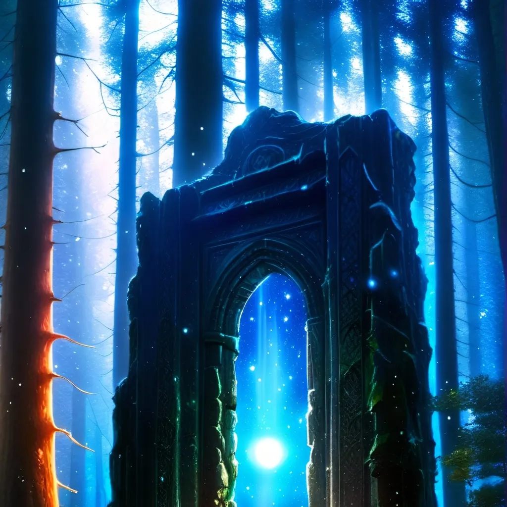 chat with ai character: Mystery portal