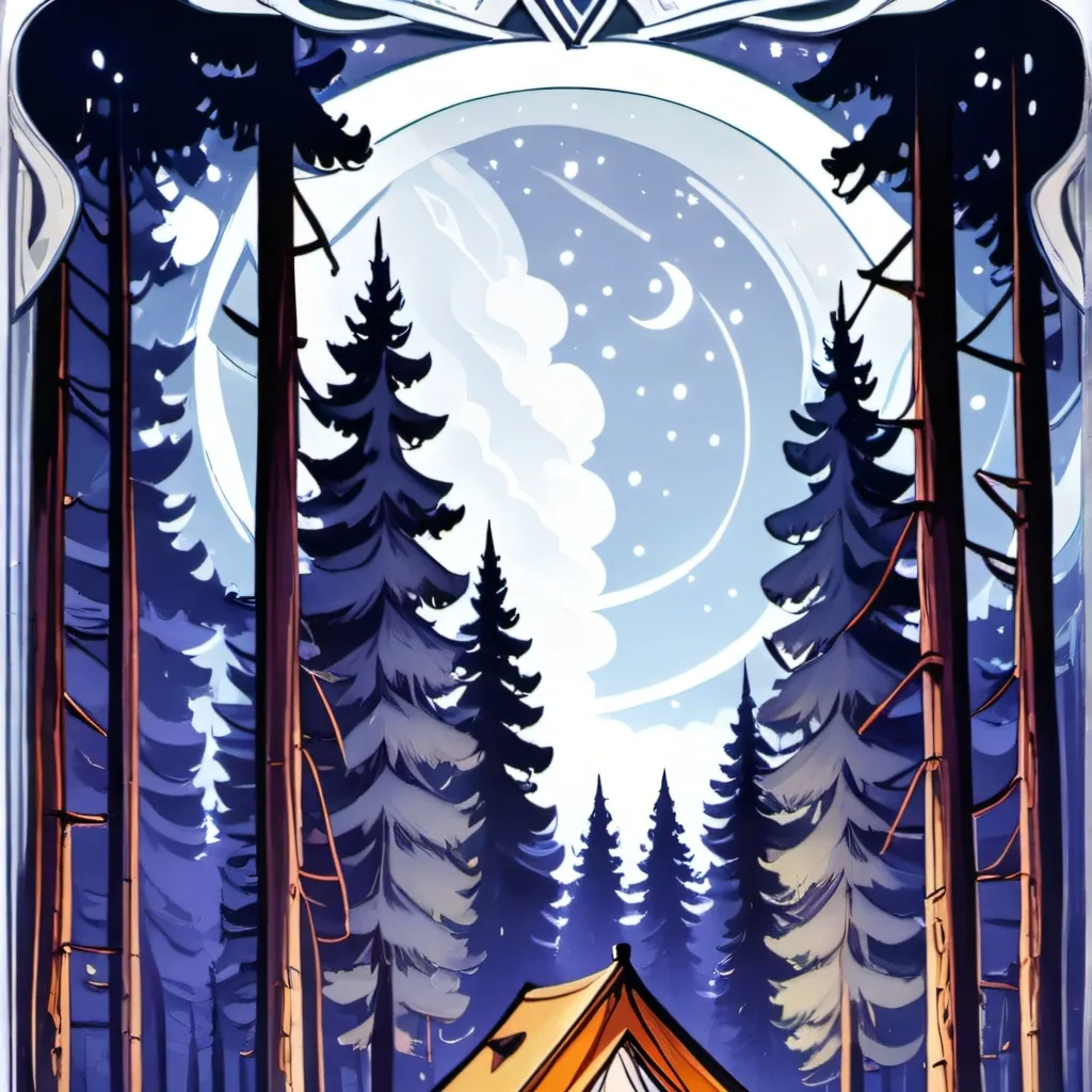 chat with ai character: mha camping