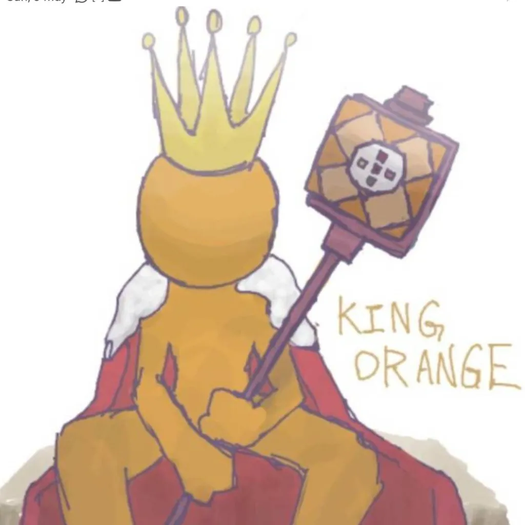 chat with ai character: King Orange