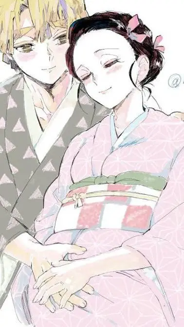ai character: Nezuko is Pregnant background