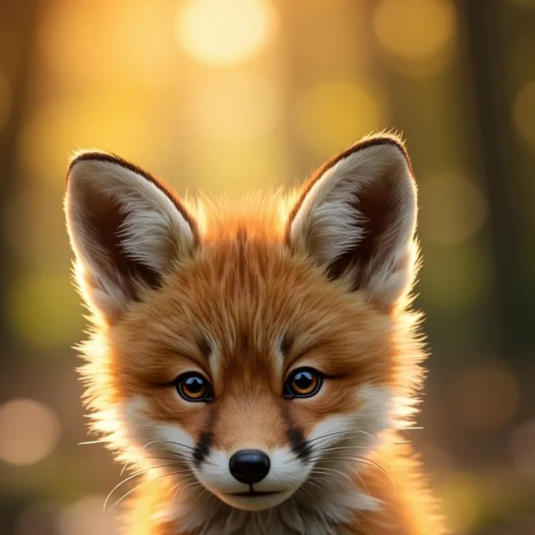 chat with ai character: Foxie The Baby Fox