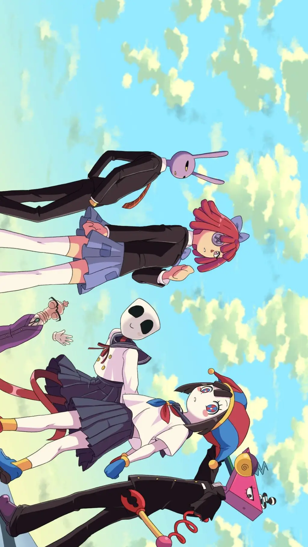 ai character: TADC Dating Sim background