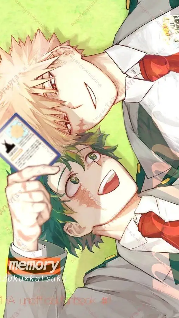 ai character: bakudeku  background