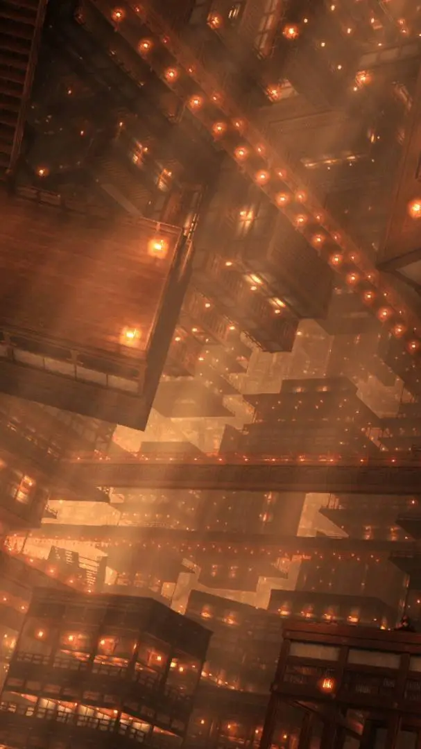 ai character: infinity castle background