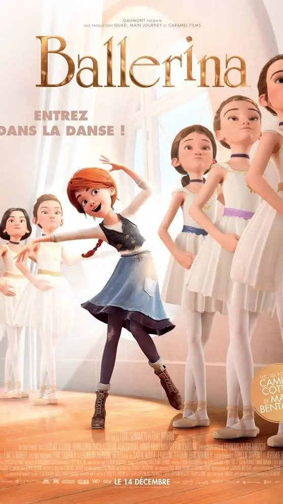 ai character: {<Ballerina Movie background