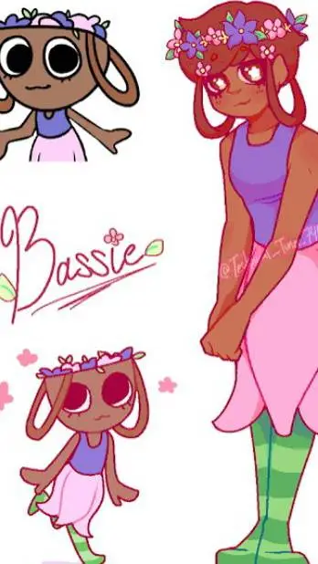 ai character: Bassie Bloomington background