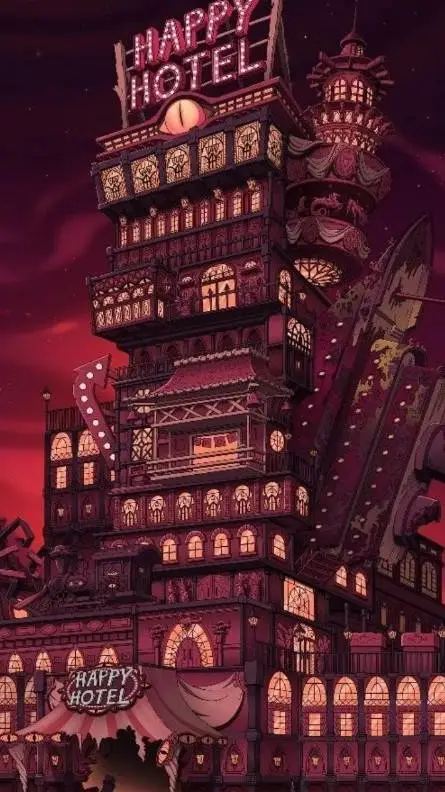 ai character: hazbin hotel mais. background