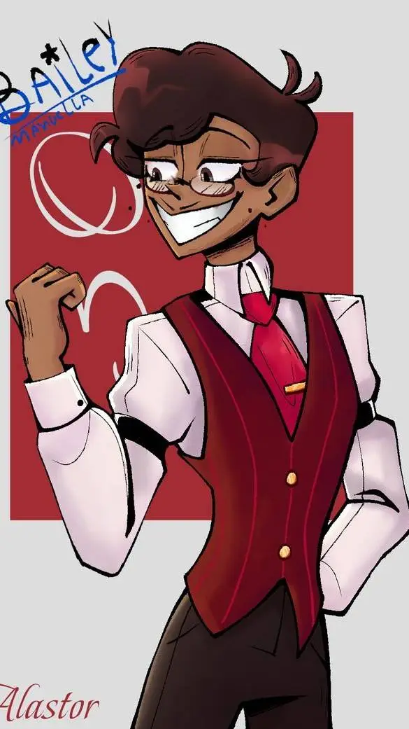 ai character: Alastor humano background