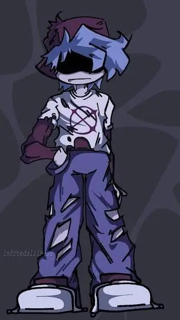 ai character: Silly billy (FNF) background