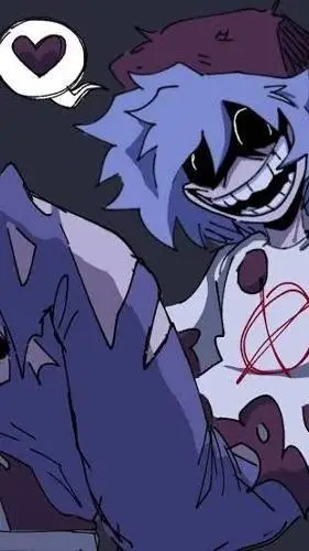 ai character: Silly billy💙 background