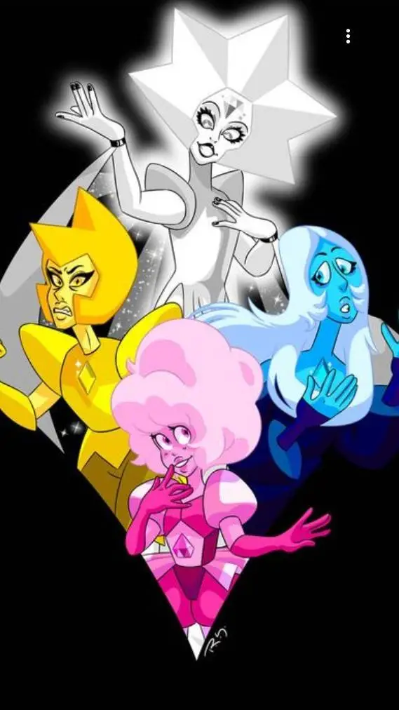 ai character: Diamantes universo background