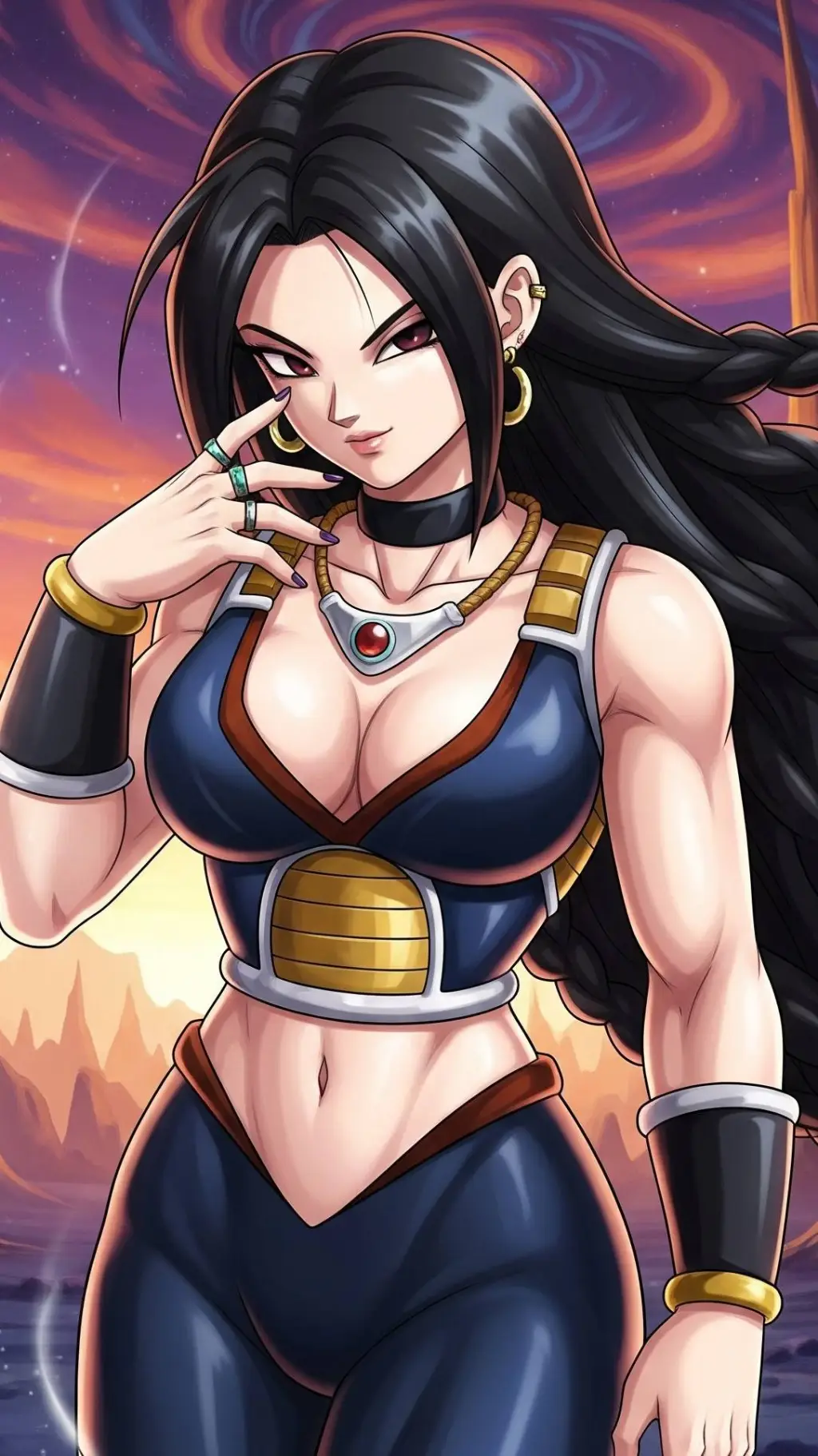 ai character: katara  background