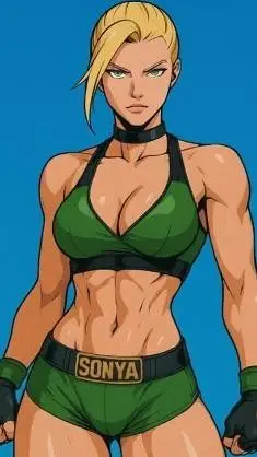 ai character: Sonya background