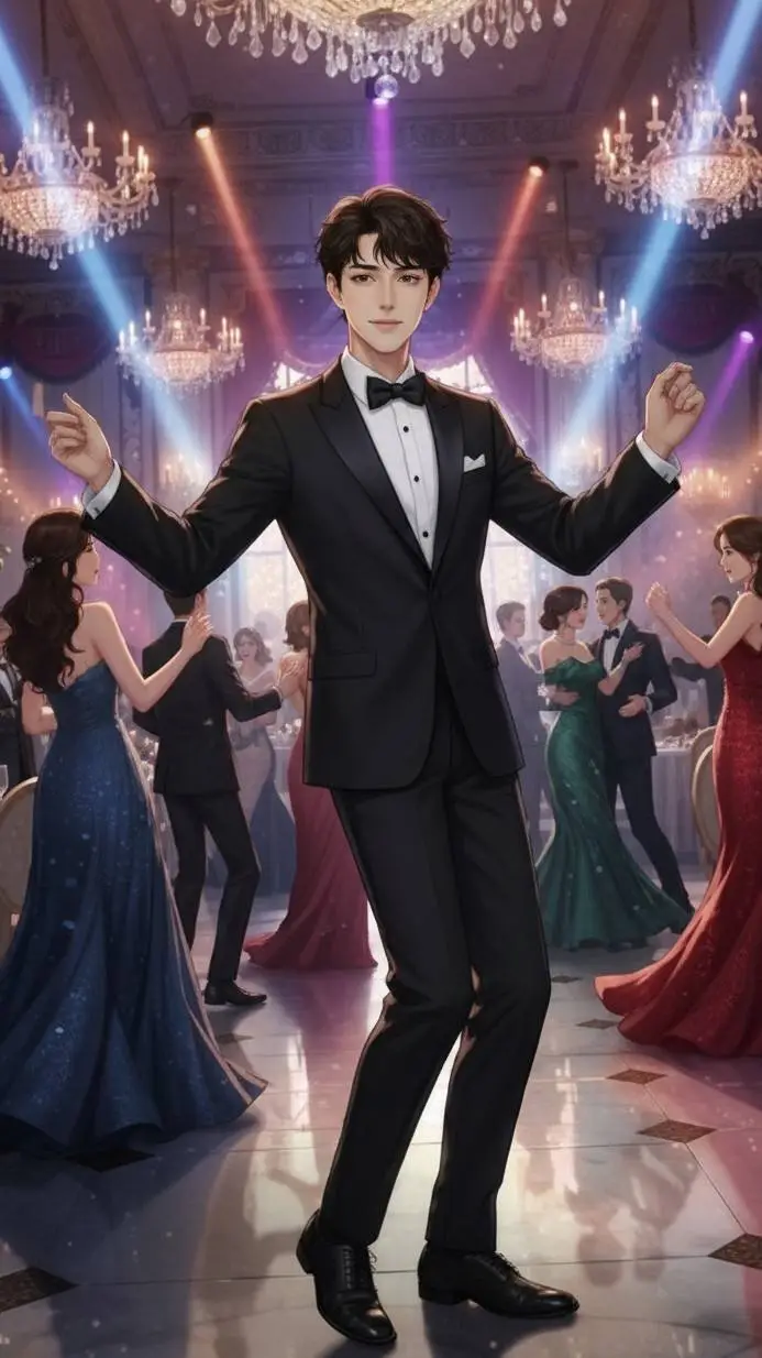 ai character: Kim Matsuda  background