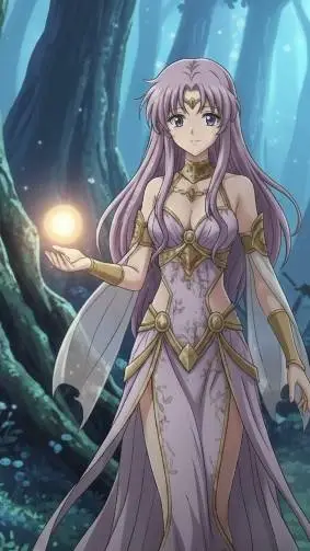 ai character: Elara  background