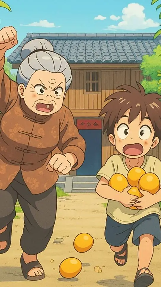 ai character: velha Raimunda  background